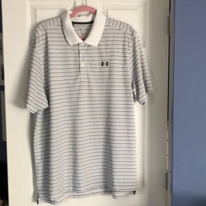 2XL Men’s Striped Under Armour Shirt